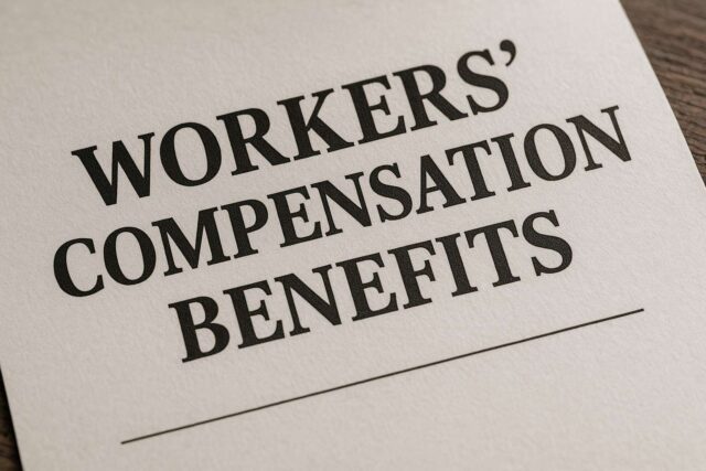 workers' compensation benefits graphic